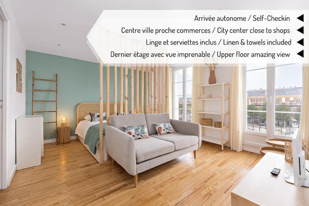 Cocon Centre Ville - Vue Imprenable Petit Port Du Havre Le Havre Bagian luar foto